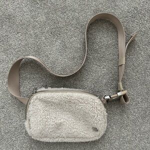 Lululemon Cream Crossbody Bag